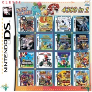 CLEVERHD Video Game Card, Funny Interesting Game Cartridge Card, Various Best Gifts 4300 in 1 Game Memory Card for DS NDS 3DS 3DS NDSL