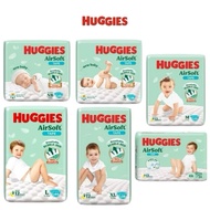 Huggies Airsoft Tape NB68/S58/M52/L44/XL38/XXL34