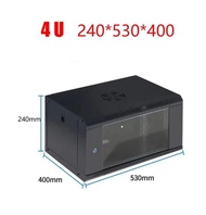 4U / 6U / 9U Data Cabinet Network Cabinet Wall-mounted Monitoring Weak-box Computer Cabinet