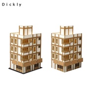 [PredolodbMY] 1:144 Scale Architecture Building Model Kit City Building Collection Ornaments Residen