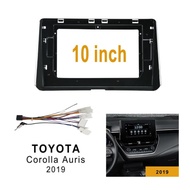 10inch Frame Toyota Corolla Altis Cross 2019 Panel Head Unit Android
