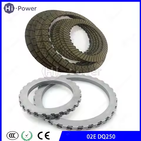 DQ250 DSG 02E Auto Transmission Clutch Friction Plate /Steel plate For Audi A3 Q3 TT Skoda VW Beetle