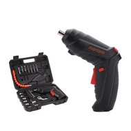 3.6V Mesin Bor Tanpa Kabel Mini Screwdriver Obeng Listrik Set Cordless Drill Pengeboran Set Elektrik