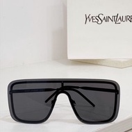 YSL墨鏡 男女通用款太陽鏡 黑色大框墨鏡 女生墨鏡 男生墨鏡 超酷時尚太陽眼鏡 SL364  MASK SAINT LAUREN走秀款墨鏡