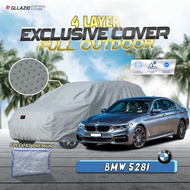 Car Cover bmw 528I 4-Layer – Waterproof, Dust & Heat Resistant | Outdoor Car Cover