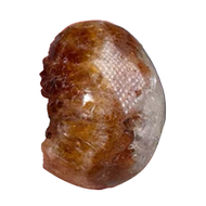 全拋光黃水晶蛋 62號 220g 4.7 x 5 x 6.6cm 恐龍蛋晶洞