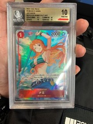 OP01 娜美 異畫 One Piece Romance Dawn Japanese Nami R Alt Art BGS PSA 10