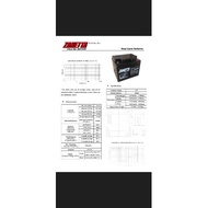 Battery UPS 12v 45ah Vrla GeL zanetta
