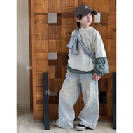 Short-sleeve T-shirt for boys and girls Korean fashion style spring 2026 - A1257