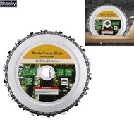 9 inch Wood Slotted Saw Blade Angle Grinder Chain Tray