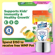 [2 Pack] SCOTT'S Multivitamin Gummies for Kids, Vitamin A, B6, C, D & Zinc, For Healthy Growth, Bone