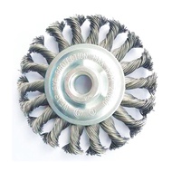 4" Twisted Wheel Brush For Steel - Circular Wheel Brush