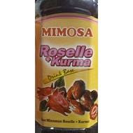 MIMOSA ROSELLE KURMA DRINK BASE 1L {4 BOTTLE}