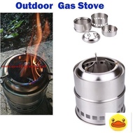 Outdoor Portable Wood Gas Stove