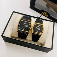 Hot Sale SR SWISIR  Casual Watch Couple Watch Analog Movement Date& Day Silicone Rubber -SR-441