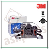 3M 6200 (M) HALF FACE MASK RESPIRATOR (not including CARTRIDGE & FILTER)