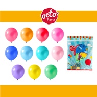 EMCO Octo Party Standard Balloons Colorful Decorations Party Events 50pcs