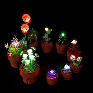 LED Light Kit for Lego 10329 Tiny Plants Creative Building Set, Decoration Lights for Carnivorous, T