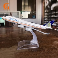 American United Airlines Boeing 747 B747 Aircraft Model Diecast Metal Airplane Plane Model Toy
