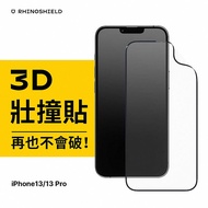 RHINOSHIELD 犀牛盾 iPhone 13 mini/13/13 Pro/13 Pro Max 3D 壯撞貼 透明螢幕保護貼 [附貼膜輔助工具-3D全滿版覆蓋](活動)13 / 13 Pro (6.1吋)