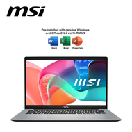 MSI Modern 14 F13MG-881 14" FHD Laptop Urban Silver ( i5-1334U 16GB 512GB SSD Intel W11 H&S )