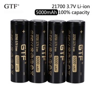 21700 Rechargeable Battery 5000mAh 100% capacity 3.7V Li-Ion Battery Flashlight