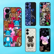 Realme 10 4G Phone Case With Black Border Bear Be @rBrick