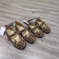 Anko doll shoes with leopard print straps