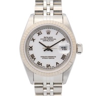 【二手】ROLEXDatejust A 系列 79174 WH/RO K18WG（白K金）不鏽鋼女士腕錶