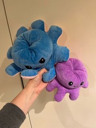 八爪魚雙面公仔