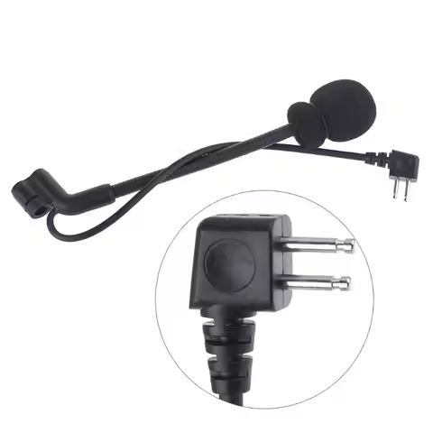 Z-Tactical Microphone MIC for Comtac II H50 Noise Reduction Walkie Talkie Radio Headset Drop shippin