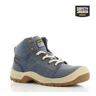 Safety Jogger DESERT NAVY Stylish safety boot with a canvas upper