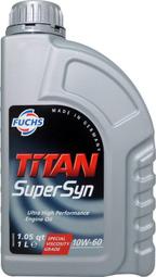 缺【FUCHS 福斯】TITAN、SuperSyn、10W60、全合成機油、20罐/箱【德國】滿箱區