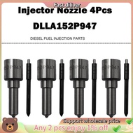 4PCS New DLLA152P947 Injector Nozzle for  Injector for  Navara D22 D40  2.5 95000-6250