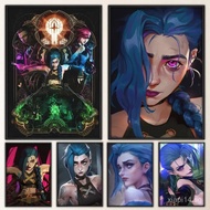 Arcane Jinx L-los Poster Vintage Poster Print Art Home Painting Bathroom Kitchen Bar,No Frame Canvas