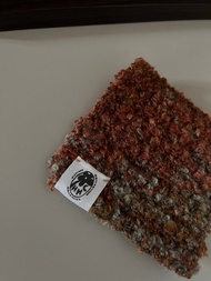 【晚霞】 大地手織杯墊