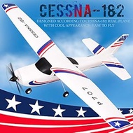 New P707 3Ch RC Airplane, Upgraded F949, Fixed Wing Plane Outdoor Toys with 2.4G Transmitter, Extra