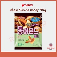 [ORION] Whole Almond Candy 90g  Crunchy Candy  California Almonds