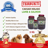 Dog Food Caesar Natural Holistic Lamb & Salmon 5kg Small Bite