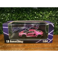 1/64 KingModel LBWK Aventador Chrome Pink [MGM]