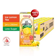 [1 Carton] Pokka Ice Lemon Tea Less Sugar (24x250ml)