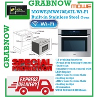 MOWE 67L Wi-Fi Built-in Stainless Steel Oven With 11 cooking functions And Turbo Fan / FREE EXPRESS DELIVERY