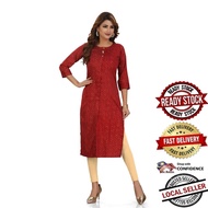 100% ORIGINAL READY STOCK Kurti Indian Women Kurtis Top Saree Sari Punjabi Suit Readymade Kurti  UD1