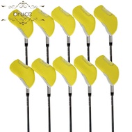 BRUCE1 Golf Iron Headcover Golf Putter 10 Pcs/Set Golf Club Cover Iron Wedge Protector Iron Pole Cov