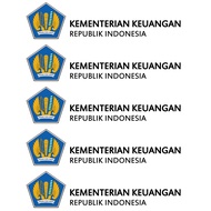 MINISTRY OF FINANCE LOGO STICKER LONG FINANCE CONTENTS 5 PCS A4