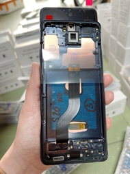 Màn Hình SAMSUNG GALAXY S20 Plus / SM-G985 - Màn Hình Nguyên Bộ OLED 2 IC Liền Khung Xương Màu Đen