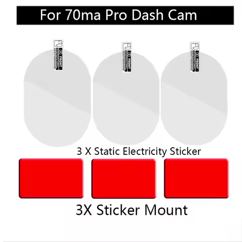 For 70mai Pro Dash Cam Smart VHB Sticker and Static Stickers Suitable for 70mai Pro Car DVR VHB Stic