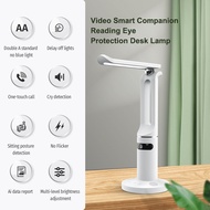 Foldable study lamp LED desk lamp with camera and call function