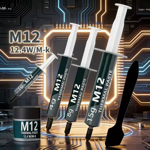 Thermal Paste Performance Thermal Conductive Grease Paste 12.4 W/MK 1/4/8/15/30g For Game PC PS5 CPU