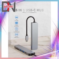 BAKEEY USB Hub Type C 6 in 1 HDMI 4K Display PD Fast Charge Adaptor - BK6